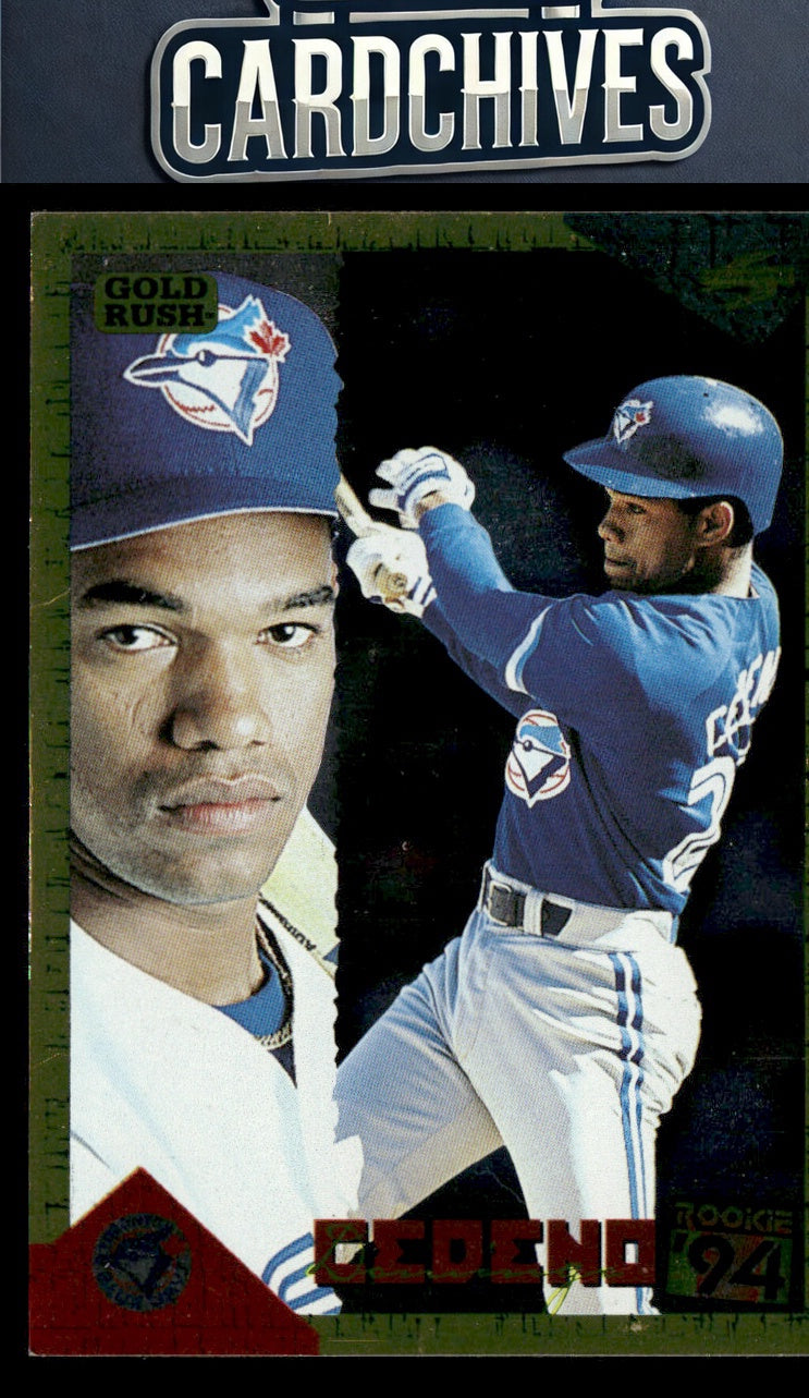 Domingo Cedeno 1994 Score Rookie & Traded #RT105 Gold Rush
