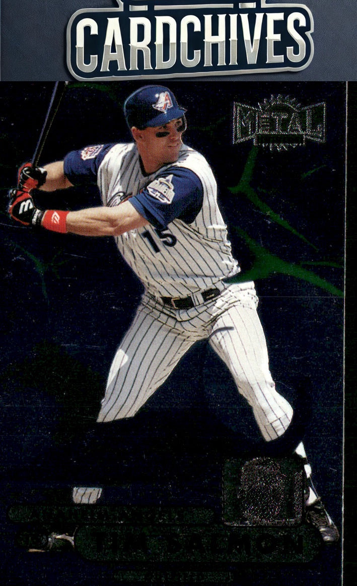 Tim Salmon 1998 Metal Universe #94