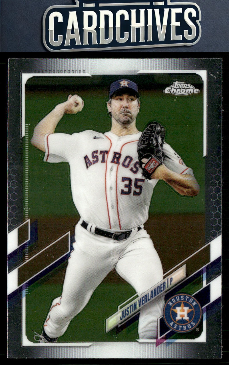 Justin Verlander 2021 Topps Chrome #122