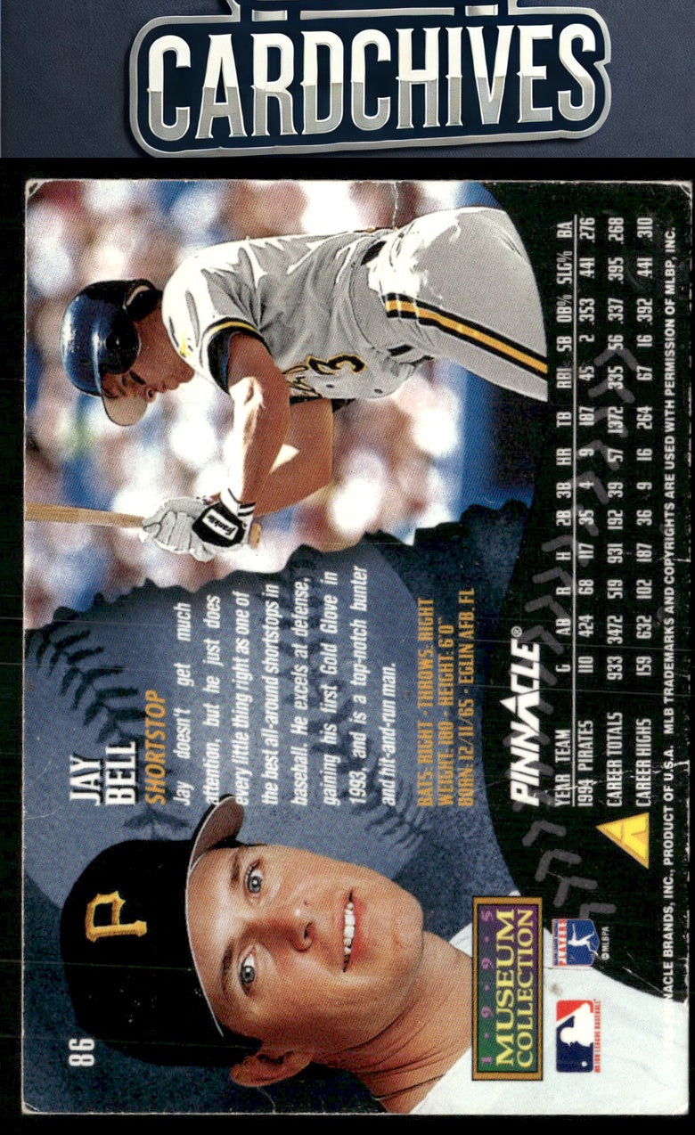 Jay Bell 1995 Pinnacle #86 Museum Collection