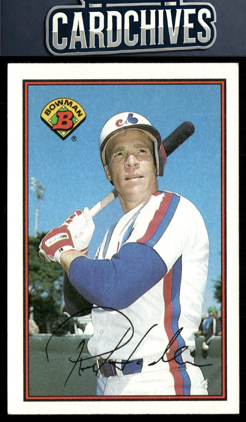Rex Hudler 1989 Bowman #364