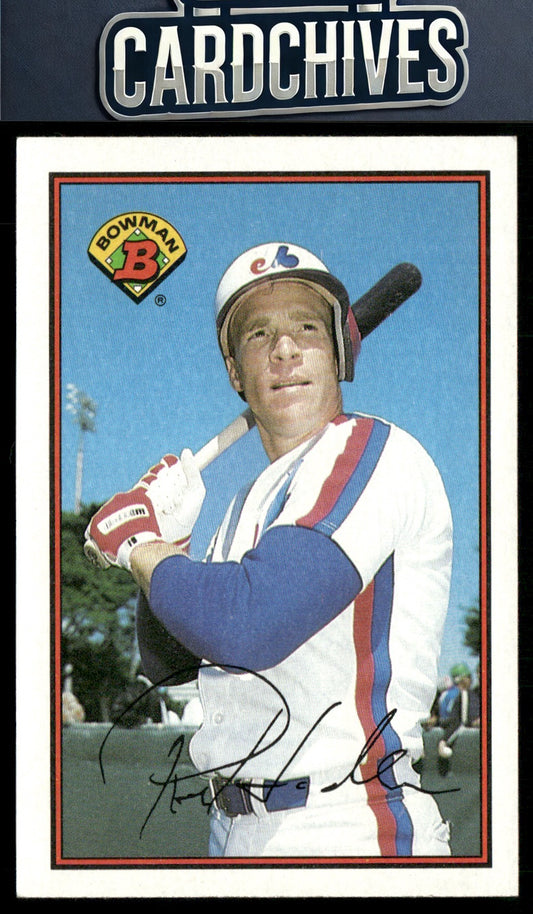 Rex Hudler 1989 Bowman #364