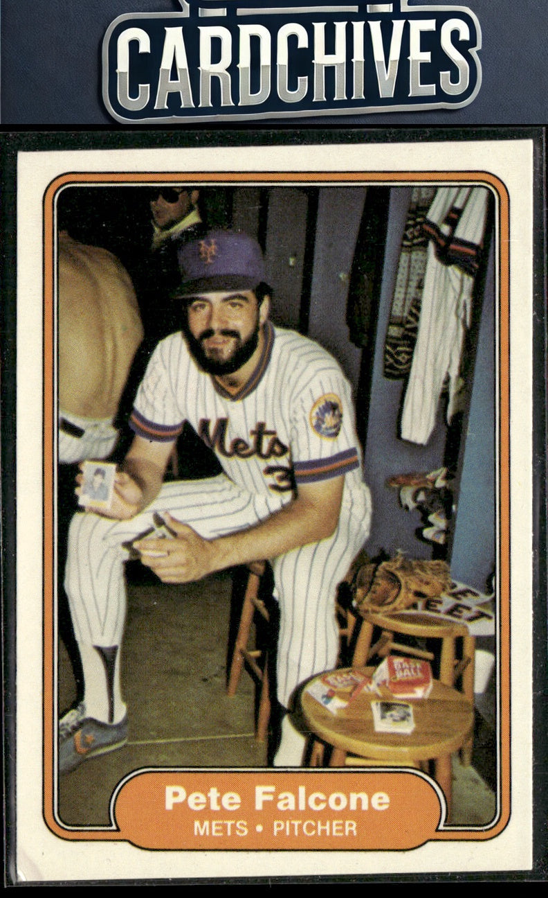 Pete Falcone 1982 Fleer #524