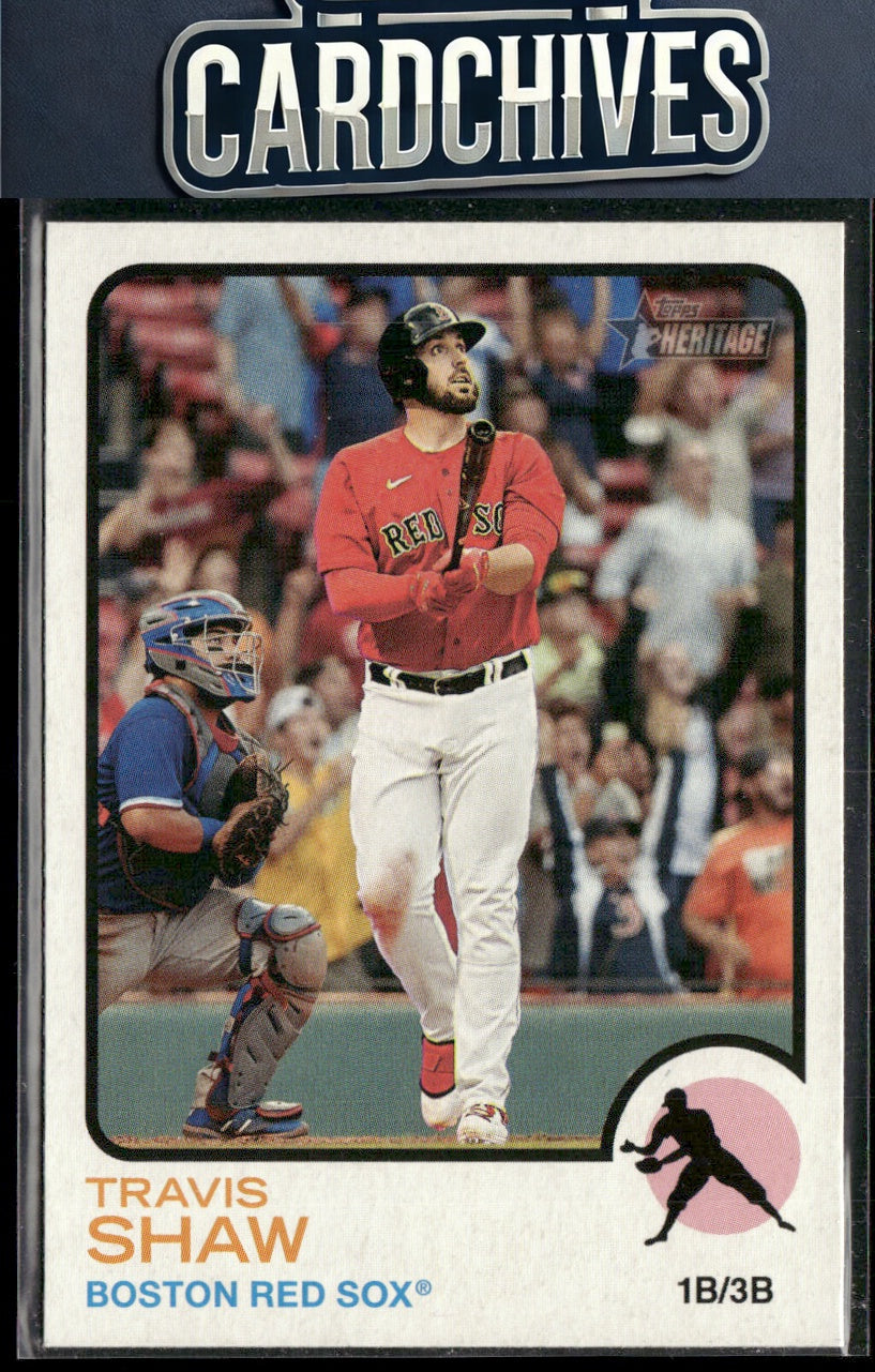 Travis Shaw 2022 Topps Heritage #417