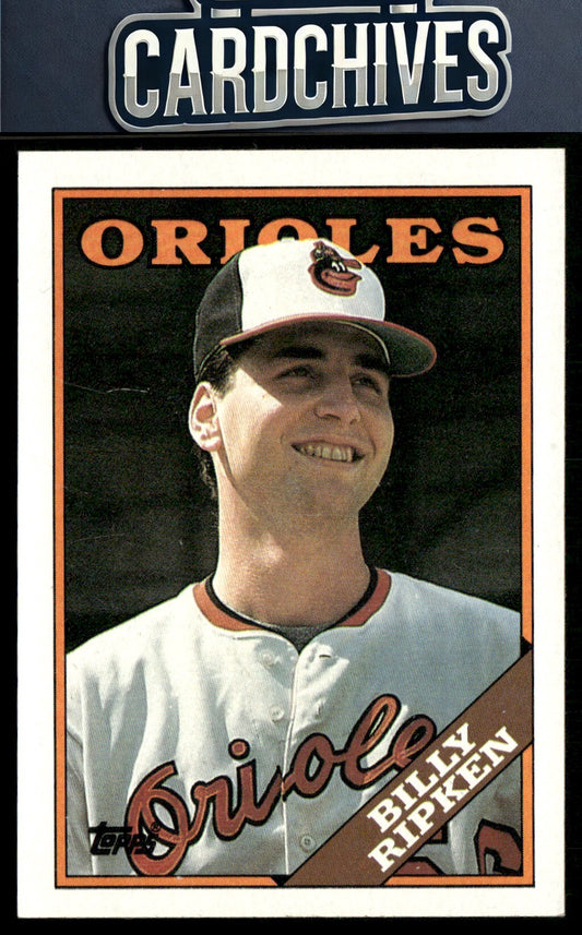 Billy Ripken 1988 Topps #352 RC