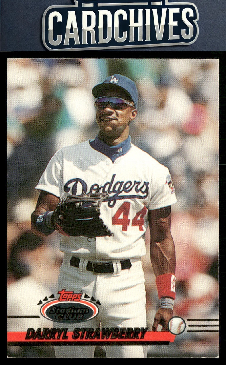 Darryl Strawberry 1993 Stadium Club #398