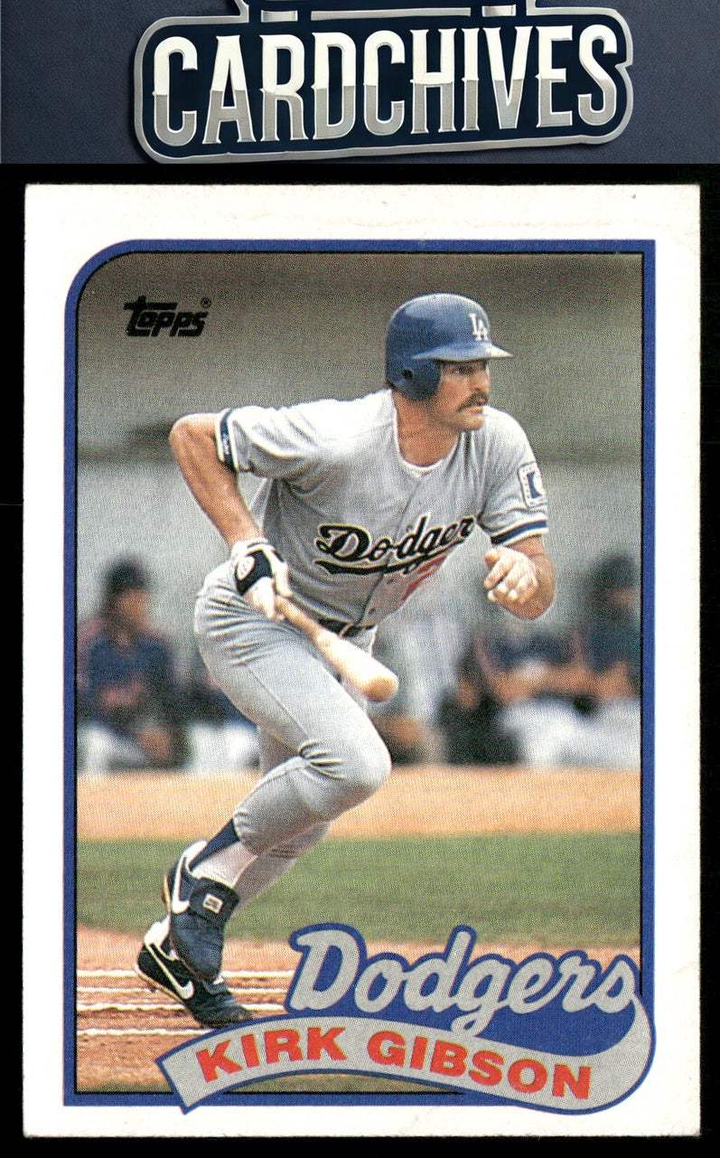Kirk Gibson 1989 Topps #340