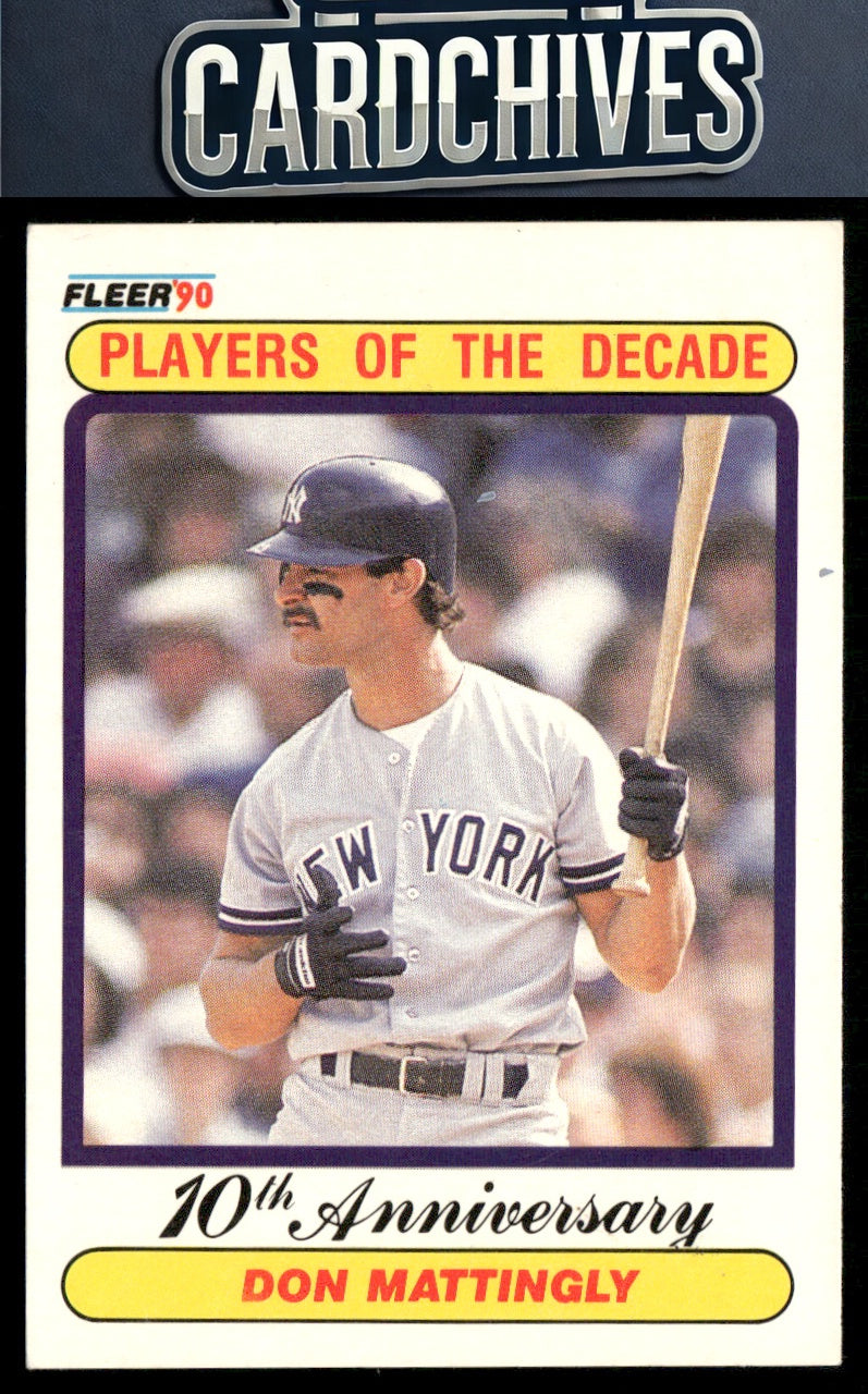 Don Mattingly 1990 Fleer #626