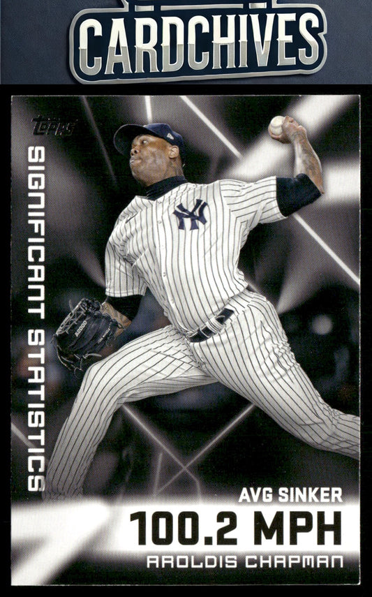 Aroldis Chapman 2023 Topps #SS-20 Significant Statistics
