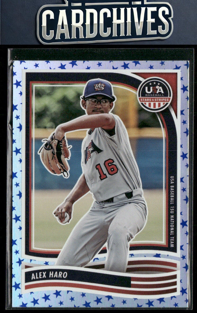 Alex Haro 2024 Panini Stars & Stripes USA Baseball #59 Opening Day
