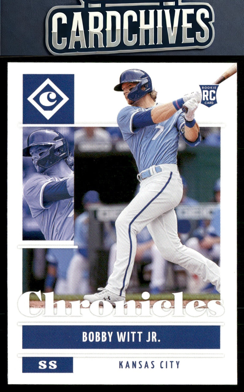 Bobby Witt Jr. 2022 Panini Chronicles #26 RC