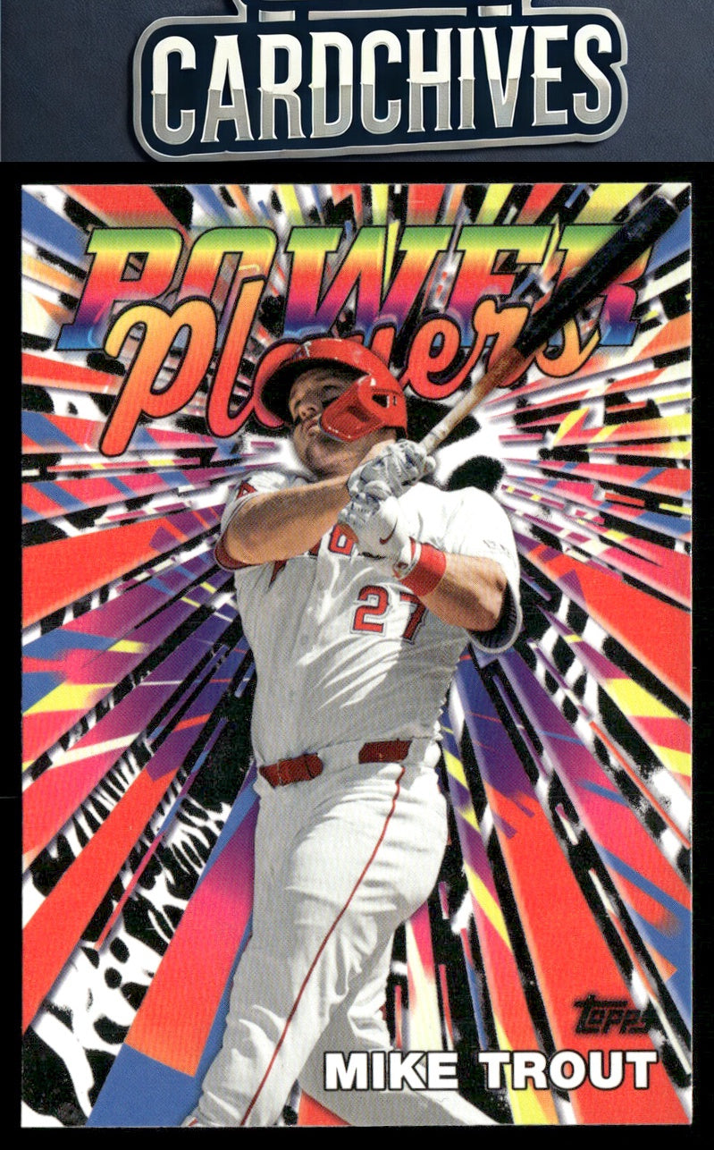 Mike Trout 2025 Topps #PP-2 Power Players