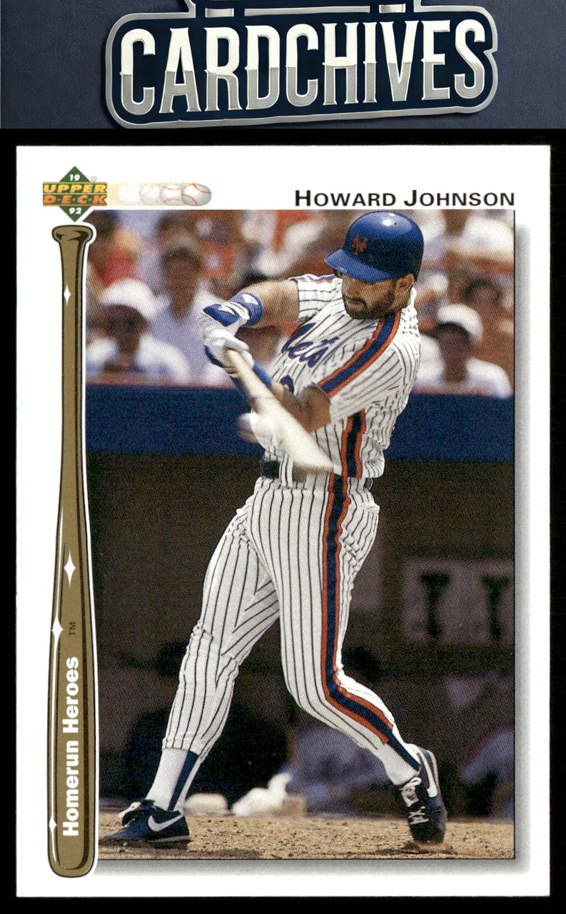 Howard Johnson 1992 Upper Deck #HR3 Homerun Heroes