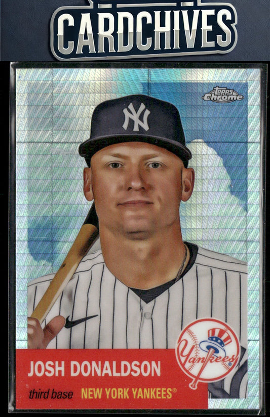 Josh Donaldson 2022 Topps Chrome Platinum Anniversary #96 Prism Refractor