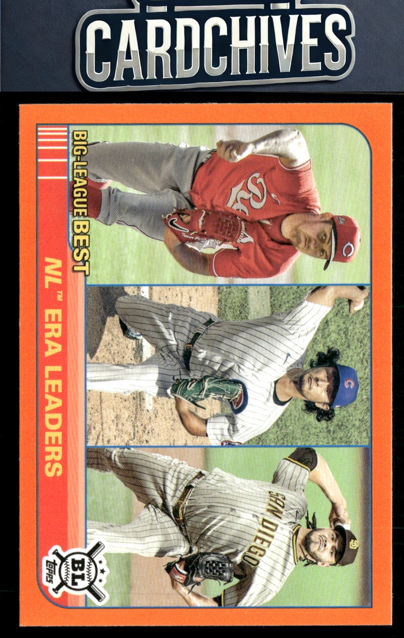 Max Fried / Zach Davies / Yu Darvish 2021 Topps Big League #262 Orange