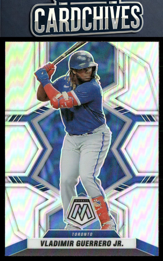 Vladimir Guerrero Jr. 2022 Panini Mosaic #81 Silver Prizm