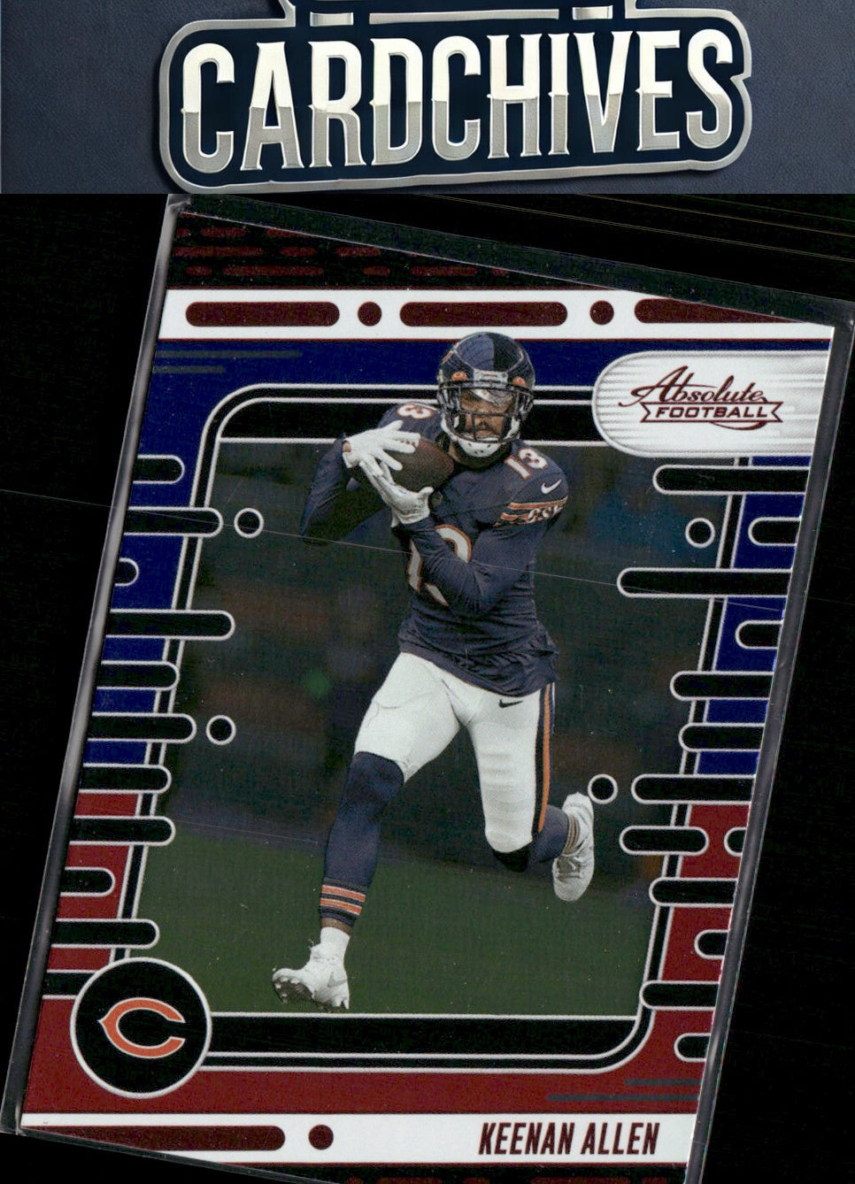 Keenan Allen 2024 Panini Absolute #18 Red and Blue
