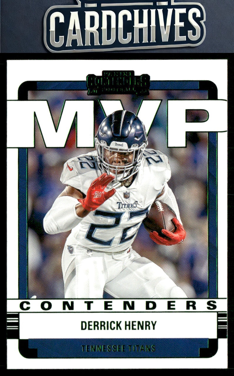 Derrick Henry 2022 Panini Contenders #MVP-DHE MVP Contenders Emerald