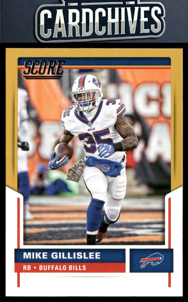 Mike Gillislee 2017 Score #23 Gold