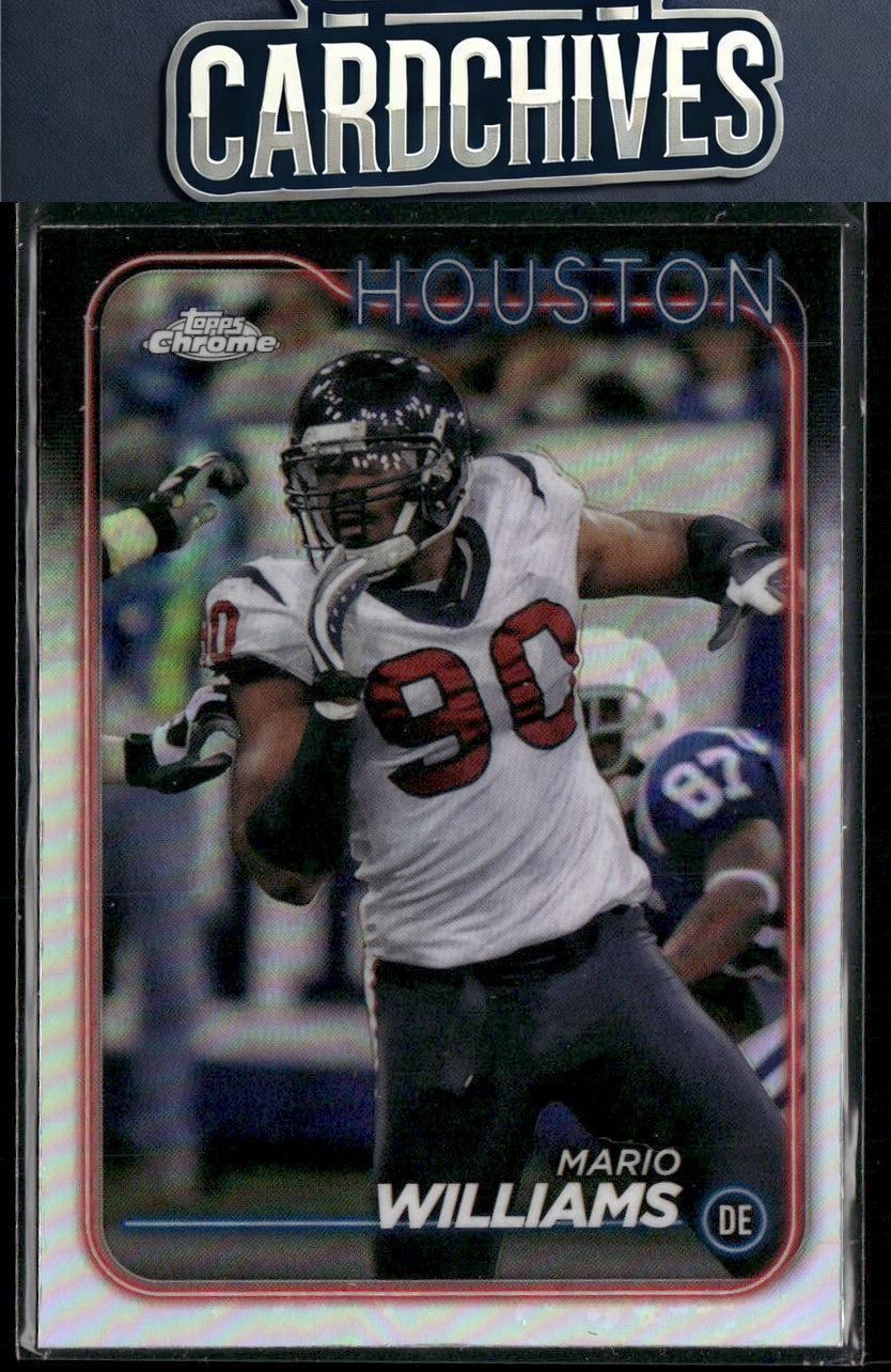 Mario Williams 2024 Topps Chrome #84 Refractor