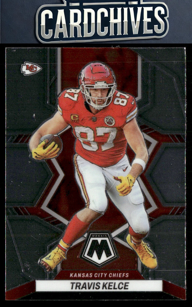 Travis Kelce 2022 Panini Mosaic #97