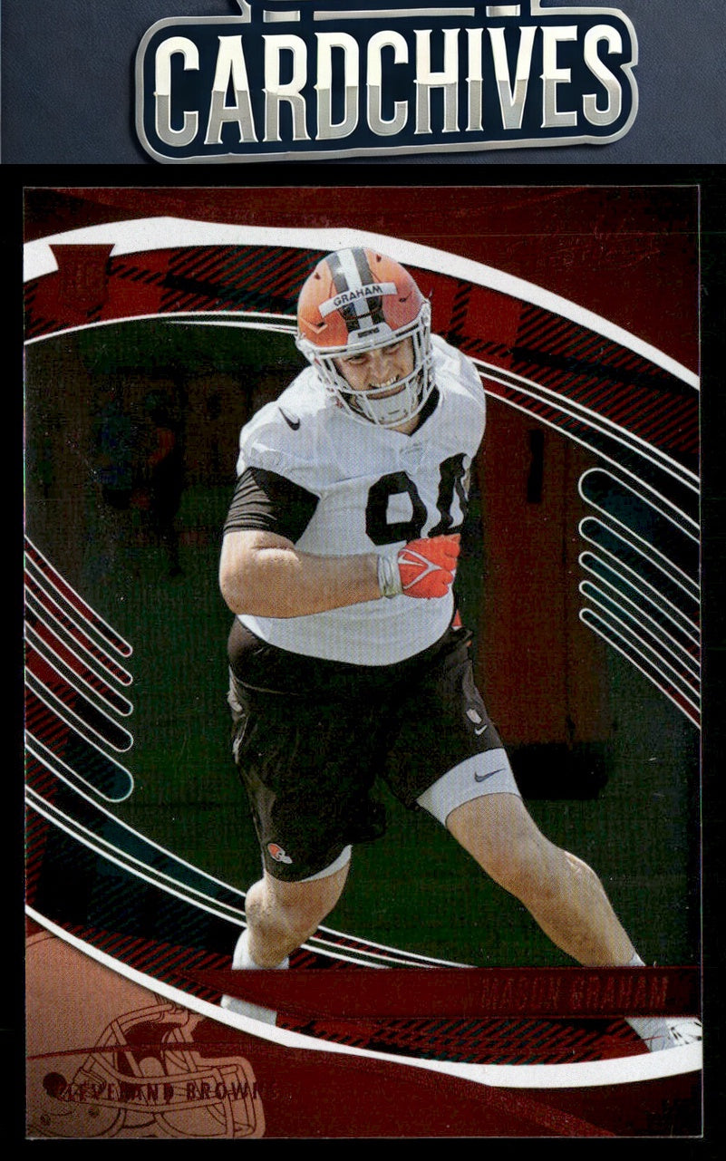 Mason Graham 2025 Panini Absolute #156 Red RC