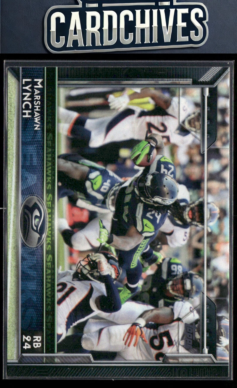Marshawn Lynch 2015 Topps Chrome #1