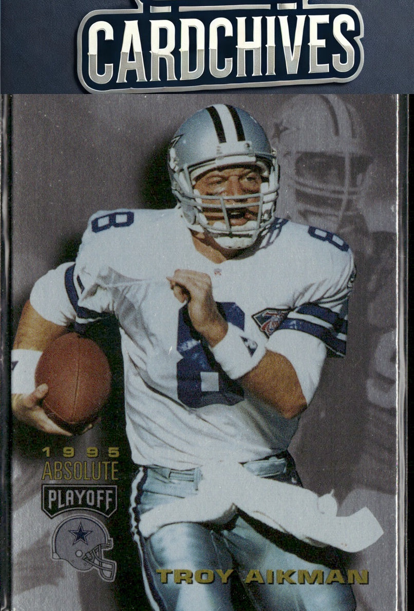 Troy Aikman 1995 Playoff Absolute #50