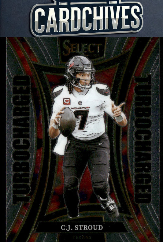 C.J. Stroud 2024 Panini Select #10 Turbocharged