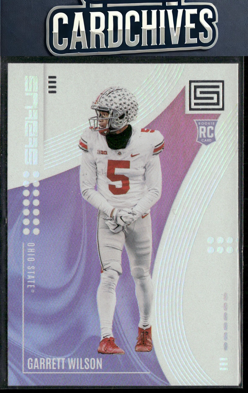 Garrett Wilson 2022 Panini Chronicles Draft Picks #7 Status