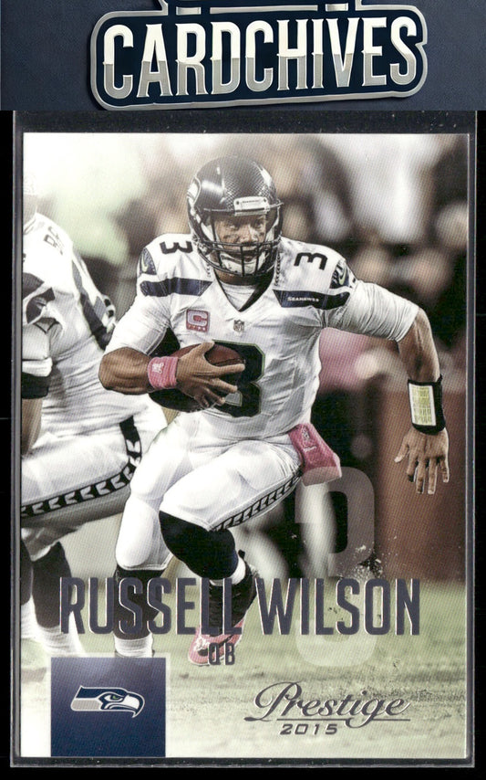 Russell Wilson 2015 Panini Prestige #8