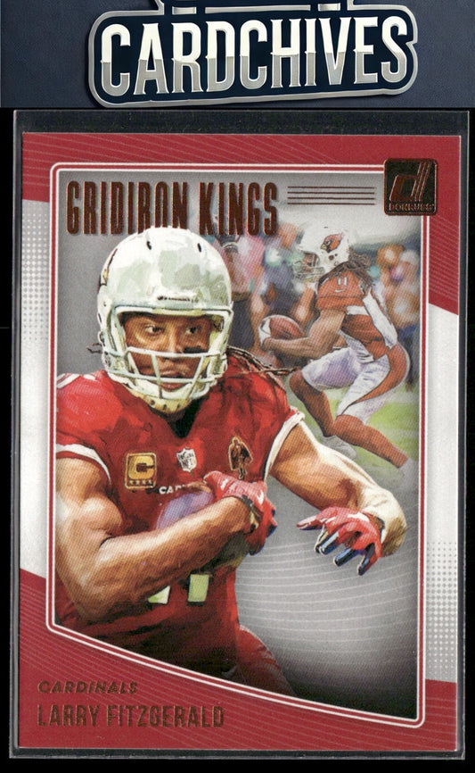 Larry Fitzgerald 2018 Donruss #GK-2 Gridiron Kings