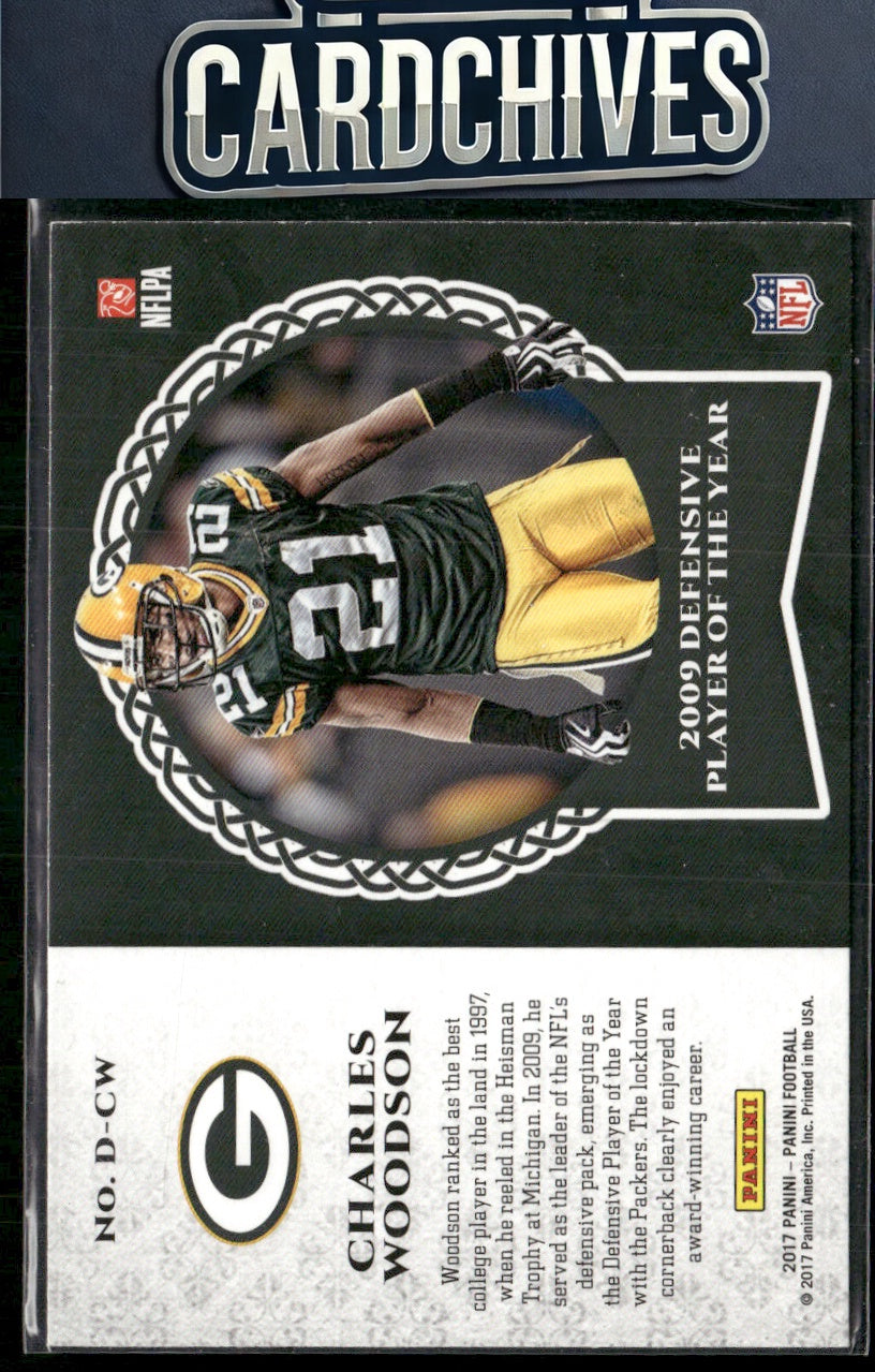 Charles Woodson 2017 Panini #D-CW Decorated