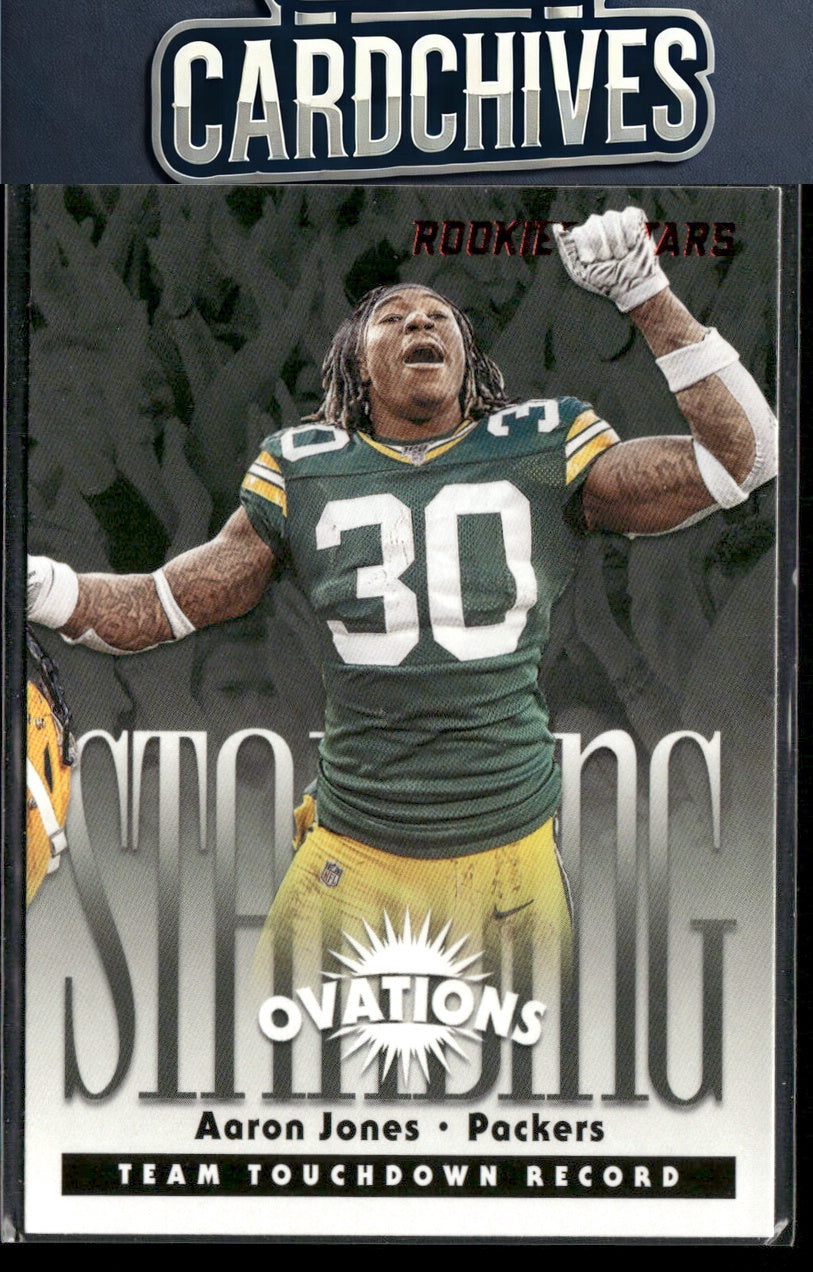 Aaron Jones 2020 Panini Rookies & Stars #SO-11 Standing Ovation