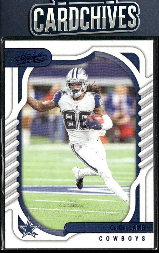 CeeDee Lamb 2022 Panini Absolute #20 Blue