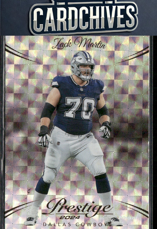 Zack Martin 2024 Panini Prestige #78 Hyper Xtra Points
