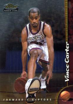 Vince Carter 1998-99 Finest #230 No Protector PSA 9 MINT
